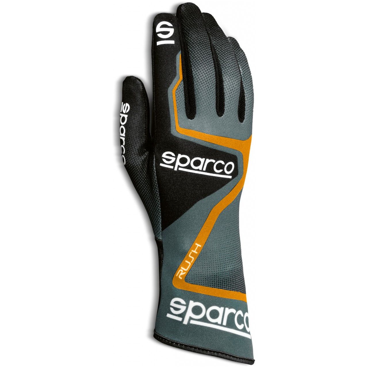 Sparco karting glove Rush Grey/orange