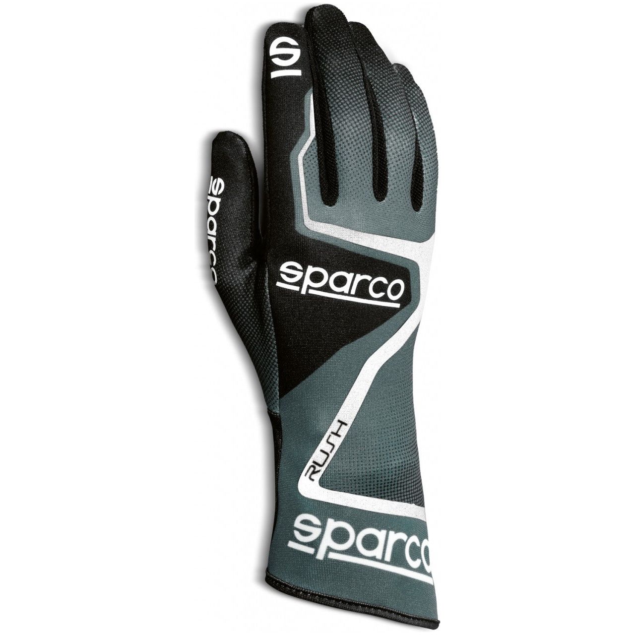 Sparco karting glove Rush Grey/White